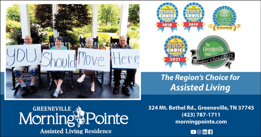 The Region's Choice ofr Assisted Living