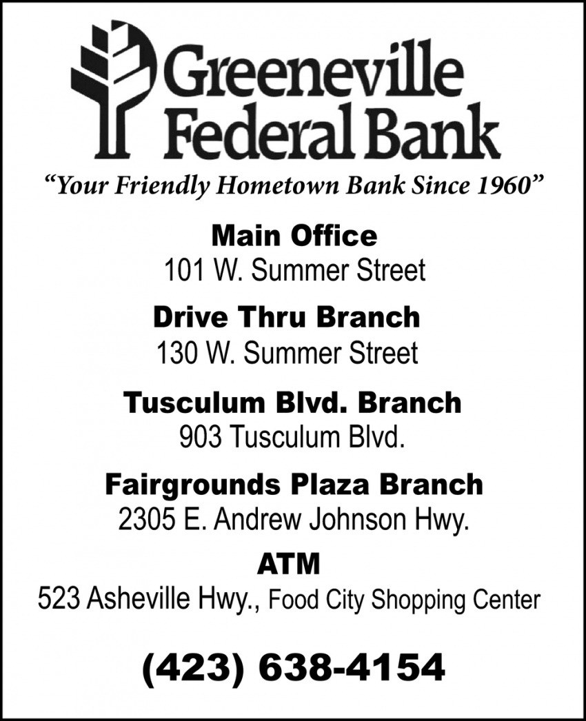 Your Friendly Hometown Bank