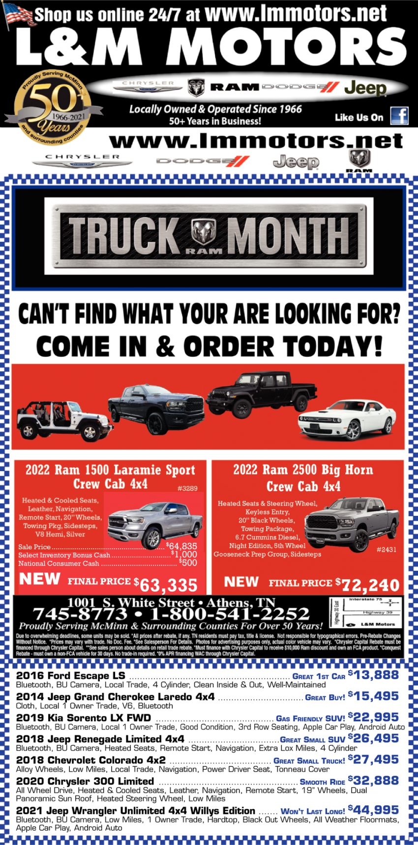 Truck Month