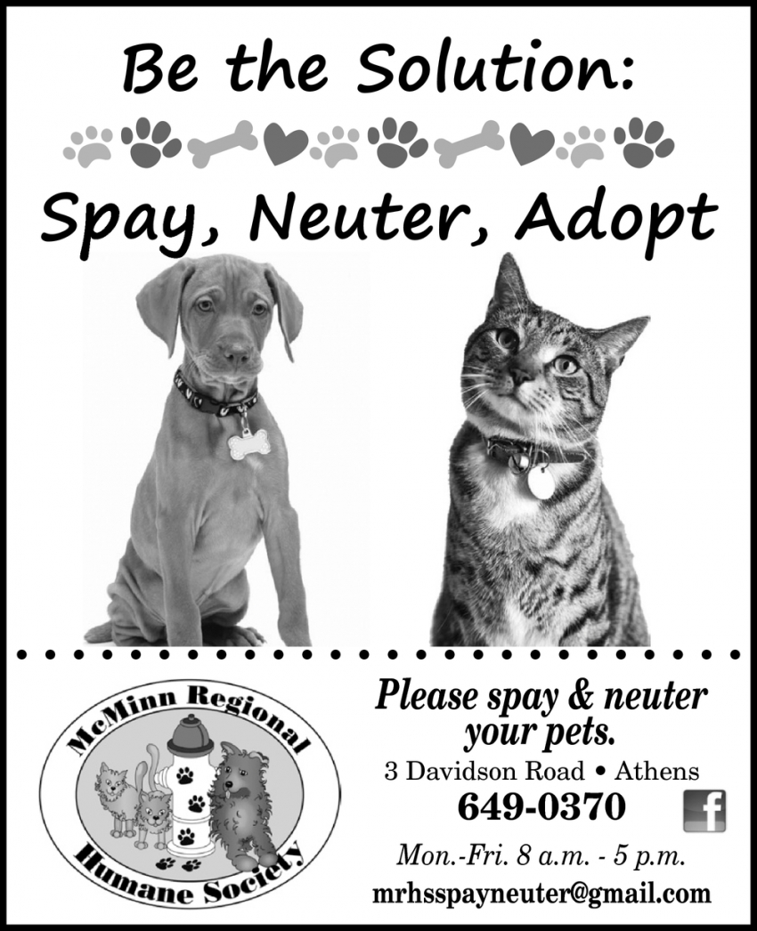 Please Spay & Neuter Your Pets