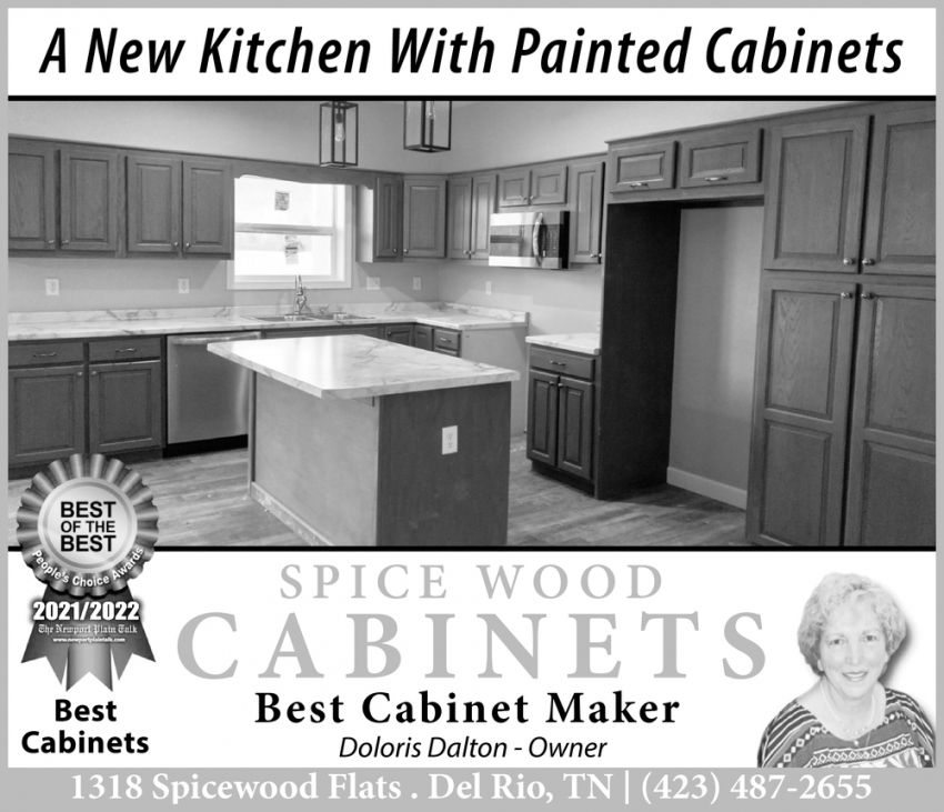 A New Kitchen with Painted Cabinets