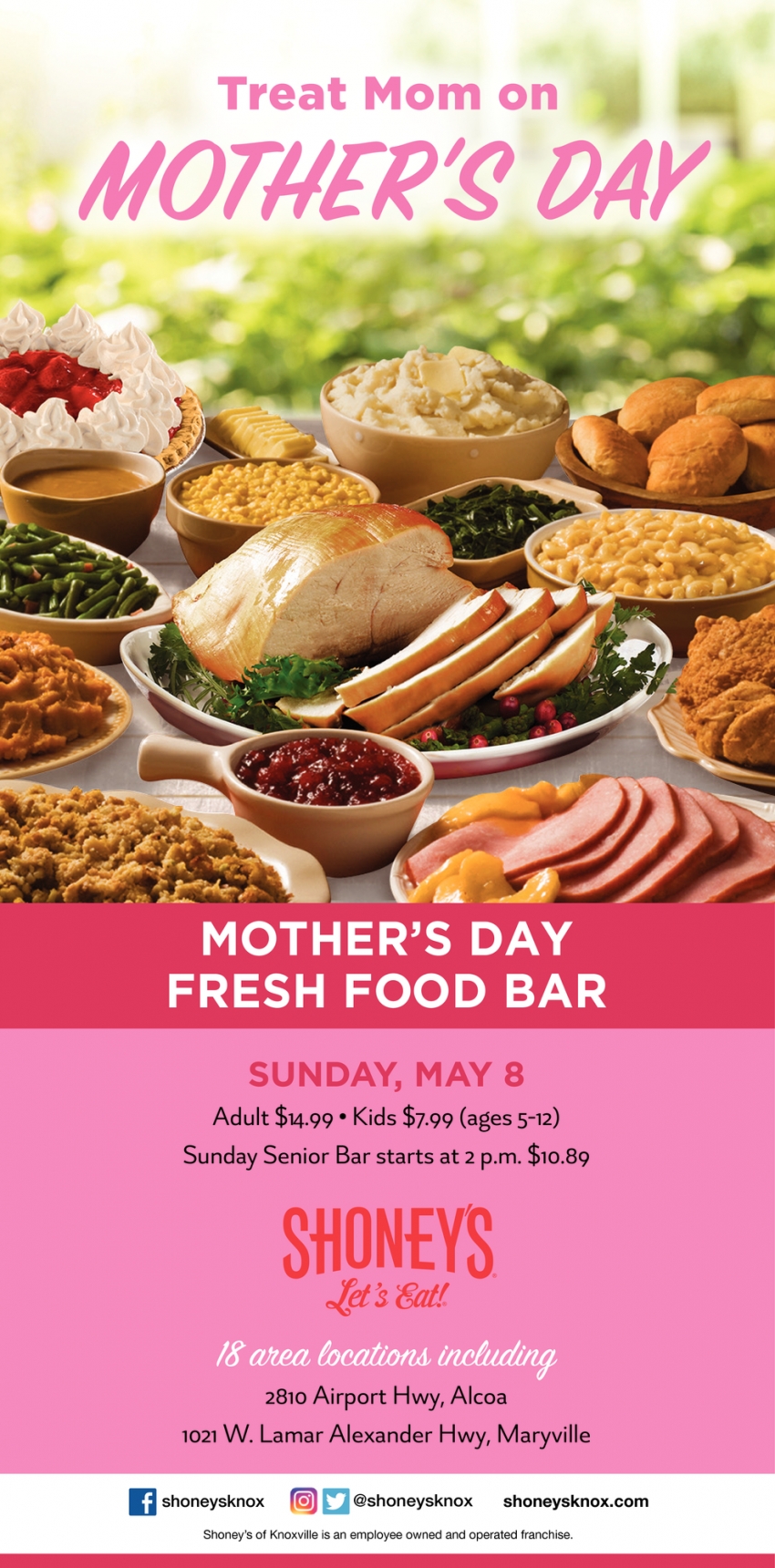 Treat Mom On Mother's Day