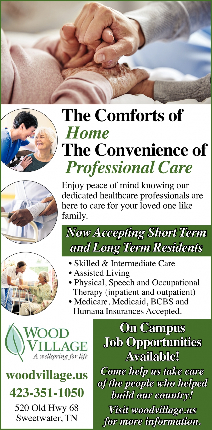 The Comfort Of Home The Convenience Of Professional Care