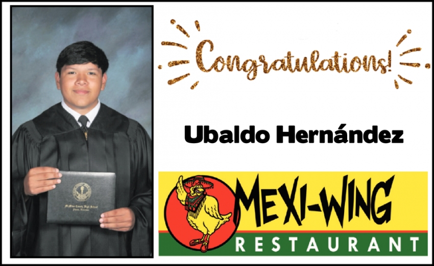Congratulations Ubaldo Hernández