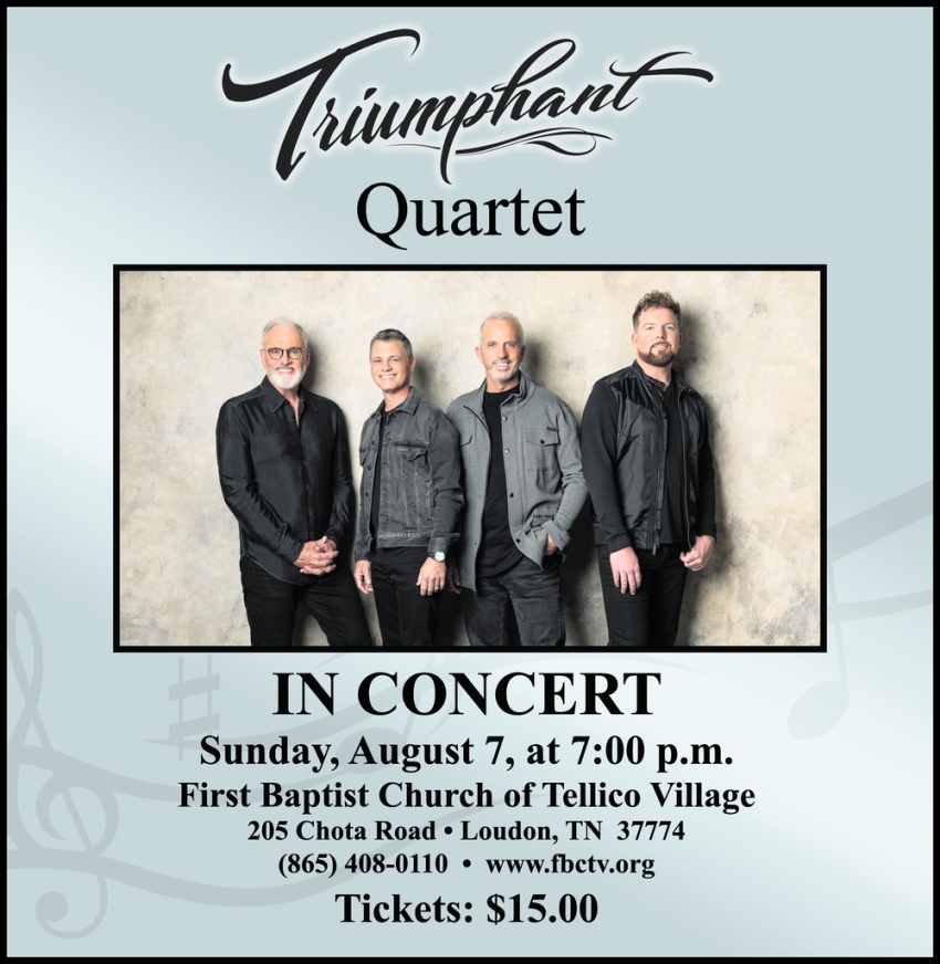 Triumphant Quartet In Concert