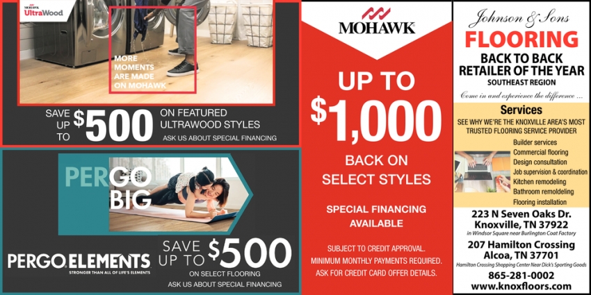 Up to $1,000 Back On Select Styles