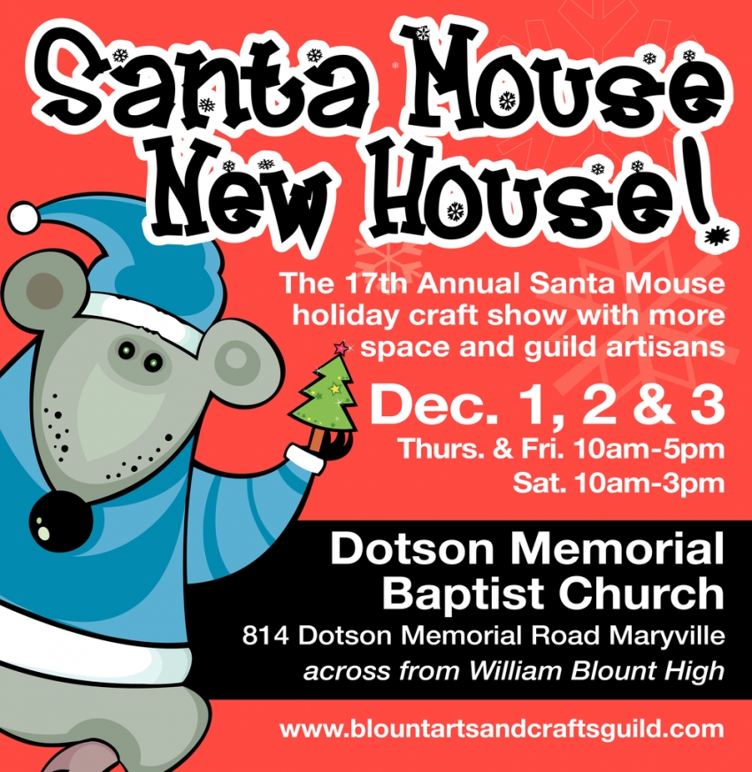 Santa Mouse New House!