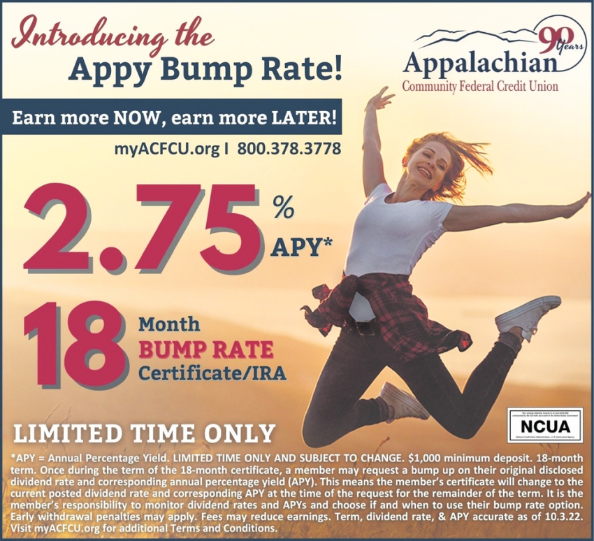 Introducing the Appy Bump Rate
