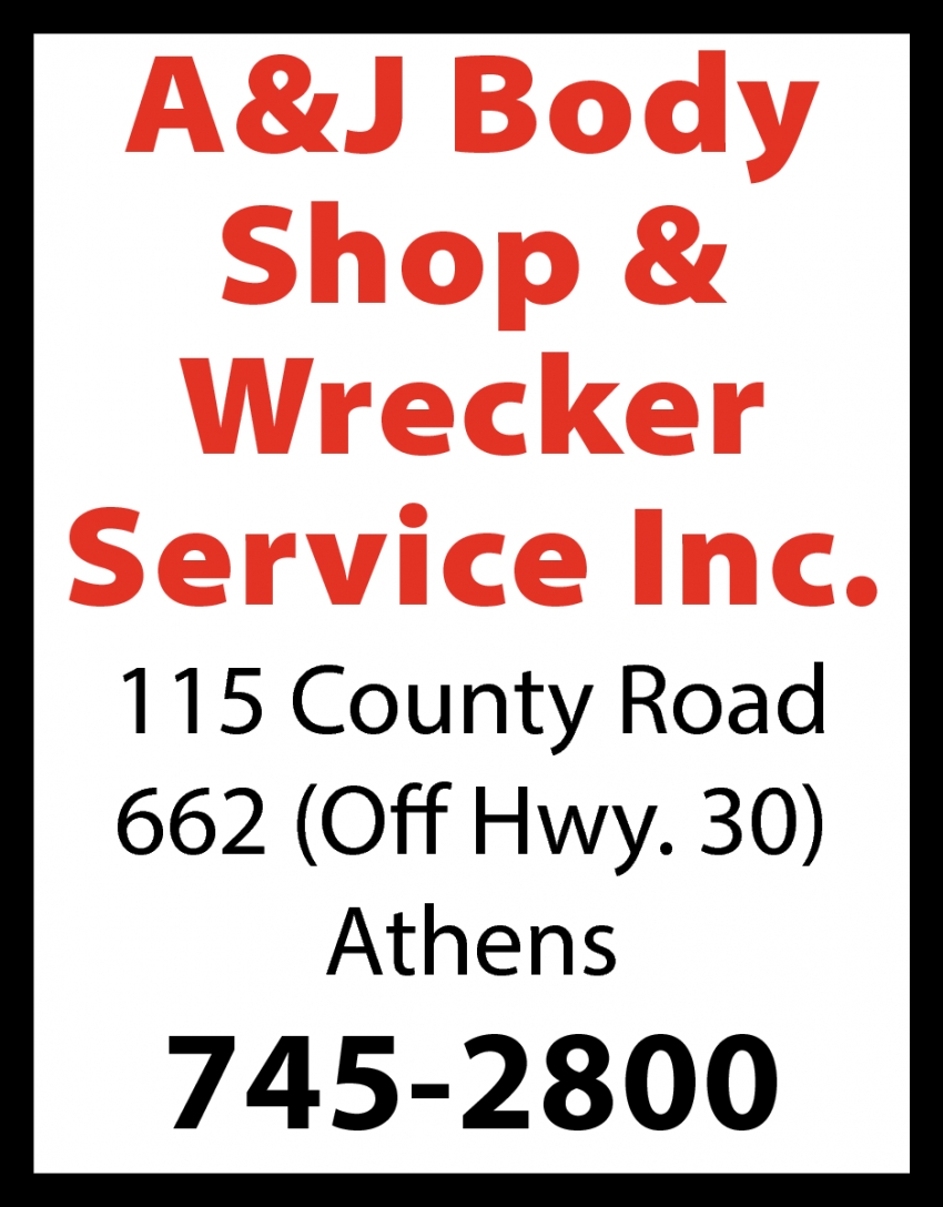 A&J Body Shop & Wrecker Service