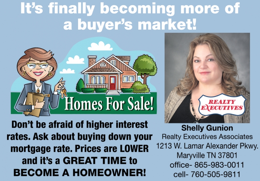 Homes for Sale!