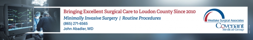 Bringing Excellent Surgical Care to Loudon County Since 2010