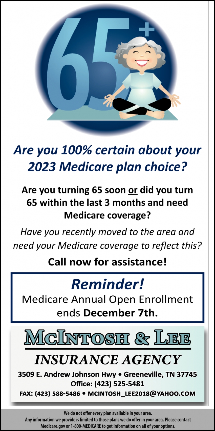 Medicare Annual Open Enrollment