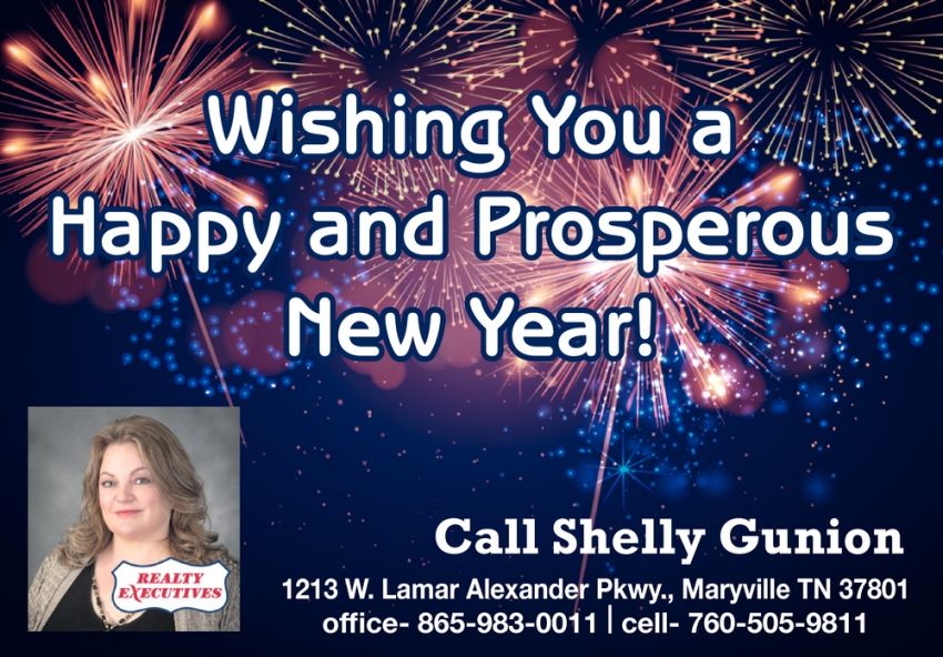 Wishing You a Happy Prosperous New Year!