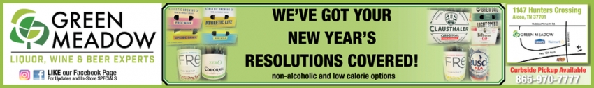 We've Got Your New Year's Resolution Covered!