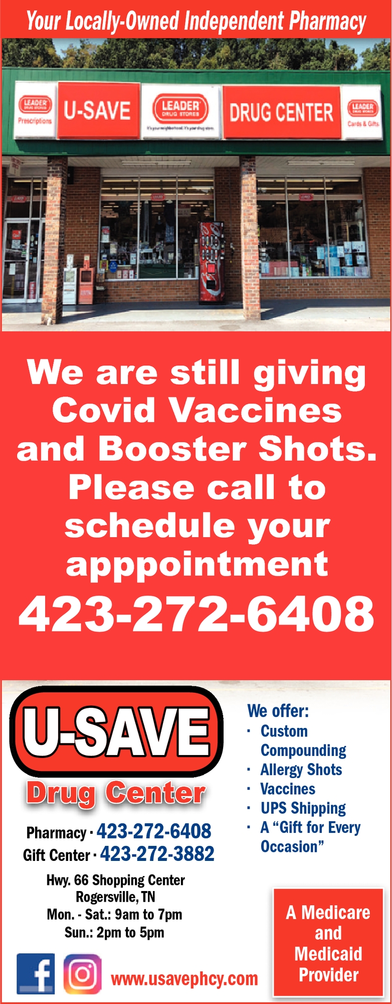 We Are Still Giving COVID Vaccines