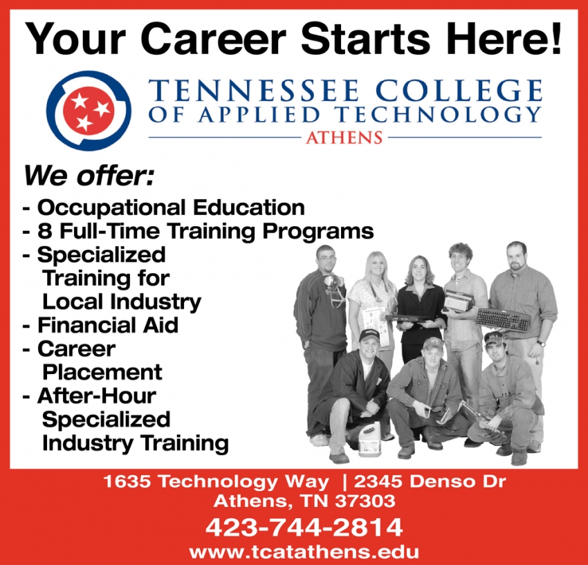 Your Career Starts Here!