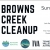 Browns Creek Cleanup