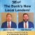 Meet The Bank's New Local Lenders