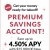 Premium Savings Account