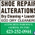 Shoe Repair Alterations