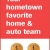 Your Hometown Favorite Home & Auto Team