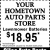 Your Hometown Auto Parts Store