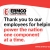 Thank You to Our Employees for Helping