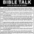 Bible Talk