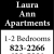 1-2 Bedrooms