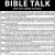 Bible Talk