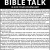 Bible Talk