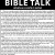 Bible Talk