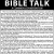 Bible Talk