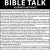 Bible Talk