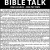 Bible Talk