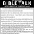 Bible Talk