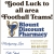 Good Luck to All Area Football Teams!