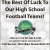 The Best of Luck to Our High School Fotball Teams!