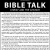 Bible Talk