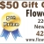 $50 Gift Certificate