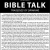 Bible Talk