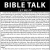 Bible Talk