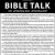 Bible Talk