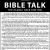 Bible Talk
