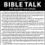Bible Talk