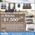 Up to $1,500 Gift Card with The Purchase of A New Home!