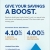 Give Your Savings a Boost
