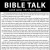 Bible Talk