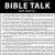 Bible Talk