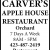 Carver's Orchard & Apple House Restaurant